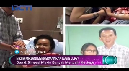 Suhu Badan Kembali Naik, Jupe Batal Tinggalkan Rumah Sakit