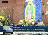 Guatemala: denuncian incapacidad del gob. ante tragedia en casa hogar