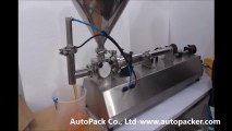 FP150 Tabletop Pneumatic Piston Liquid Filling Machine