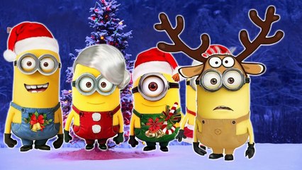 Миньоны Рождество палец Семья питомник рифмы текст песни