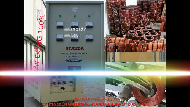 Ổn Áp Standa 20kVA 3Pha Automatic Voltage Stabilizers Standa 20kVA