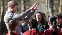 Prince Harry visited Epping Forest to Play with Children