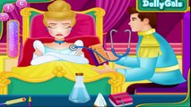 Lets Play Cinderella Flu Doctor Disney Barbie Princess Games for Children ► BibuKids