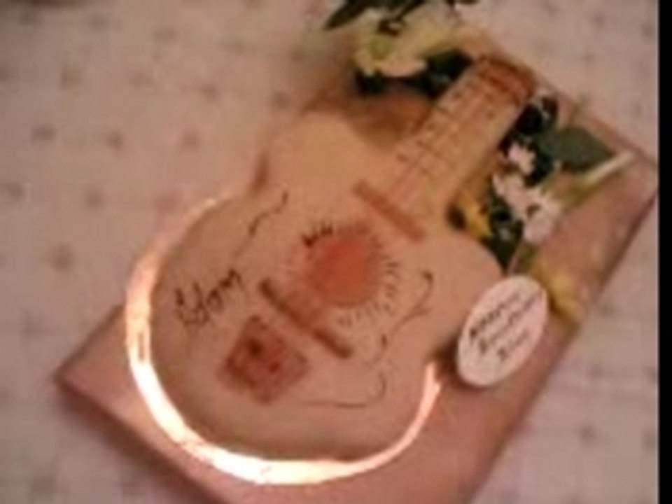 Guitare gateau