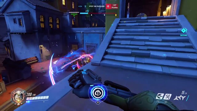 Overwatch: 4 Kills with 1 Genji Swift Strike