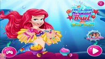 The Little Mermaid Ariel Nails Salon - Disney Princess Games for Kids
