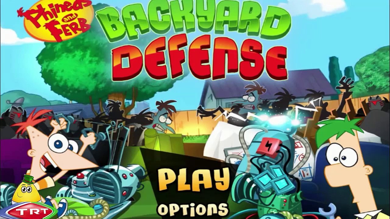 Phineas And Ferb Backyard Defense Stop The Zombie Invasion (Disney