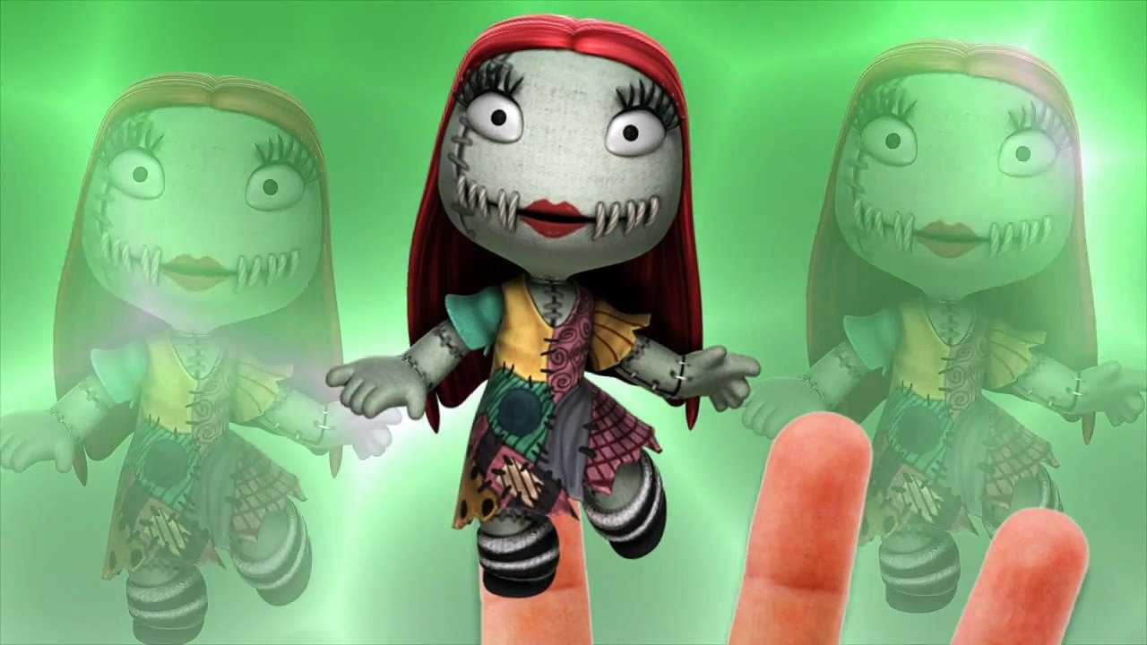 The Nightmare Before Christmas Kids Halloween Costumes Finger Family Song - Daddy Finger