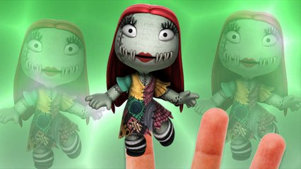 The Nightmare Before Christmas Kids Halloween Costumes Finger Family Song - Daddy Finger