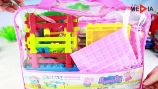 Construction toys for children Build peppa pig house with excavator diggers Videos for kids-0-PF3Pa6G4k