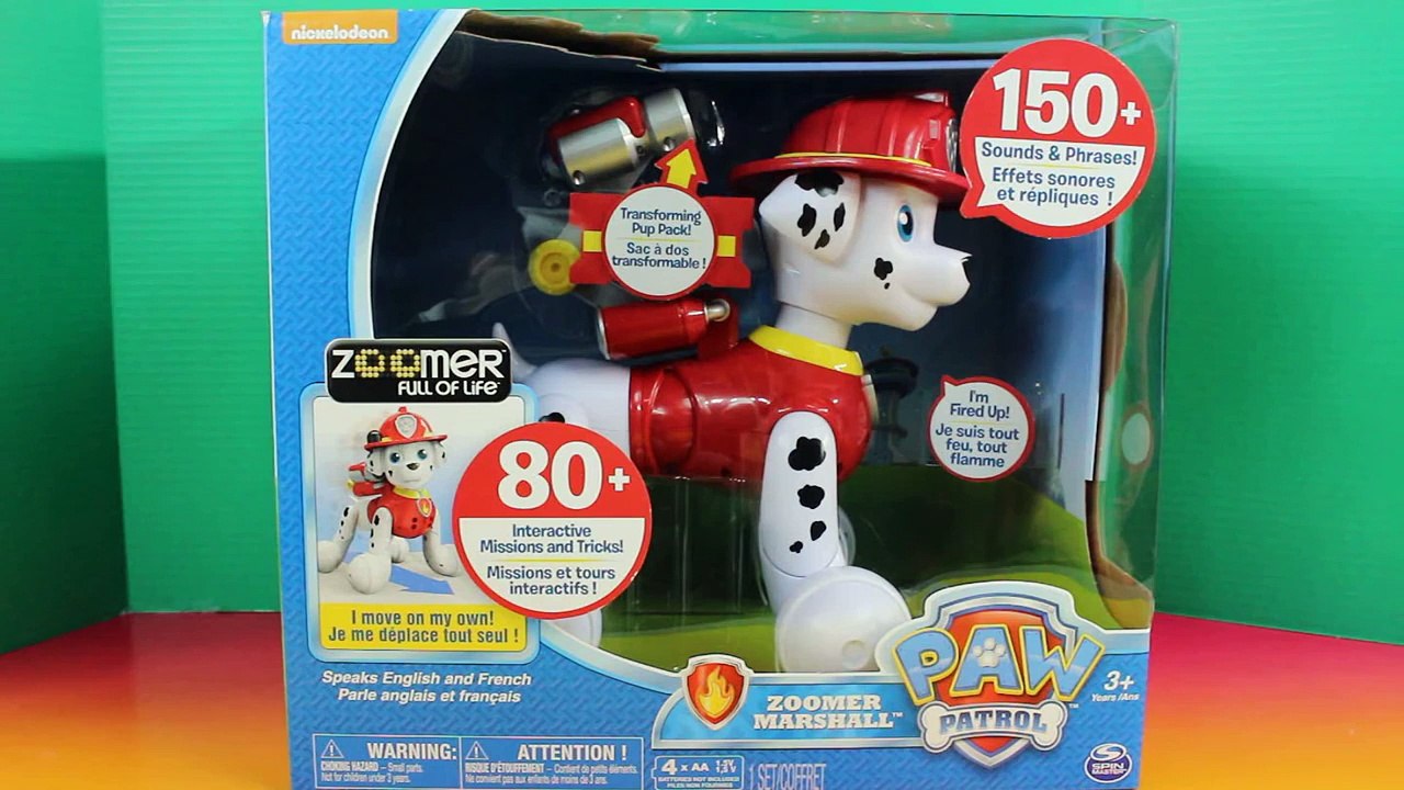 Nickelodeon Paw Patrol Marshall Zoomer Full Of...