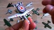 Learning Planes and Fighter Jet for Kids Disney Planes and Military Planes Toys Collection