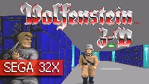 Wolfenstein 3D (Homebrew) - Sega 32X (1080p 60fps)