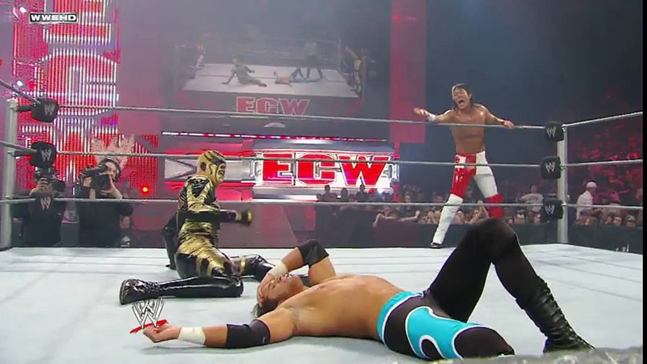 Yoshi Tatsu & Goldust vs. Caylen Croft & Trent Barreta