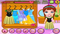 Baby Barbie Disney Princess Costumes - Elsa Anna Rapunzel Ariel Snow White Dress Up Games