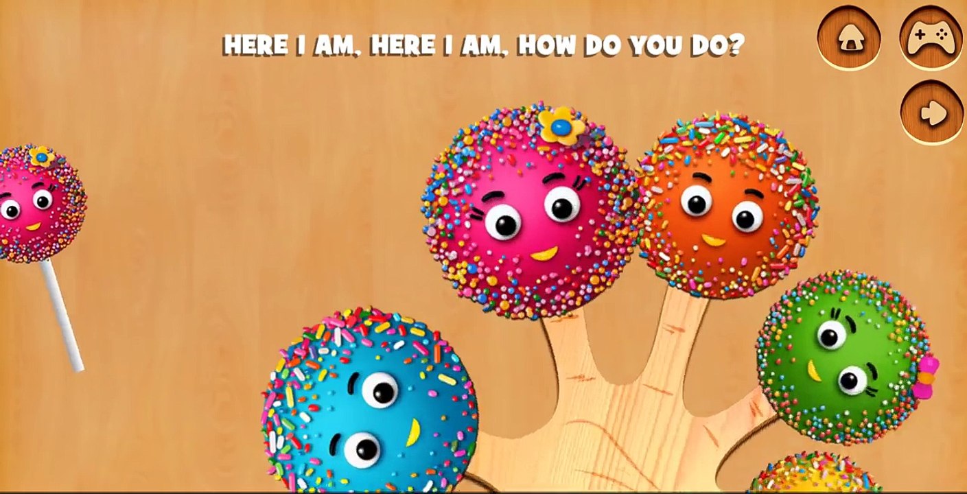 Cake Pop Finger Family Game Collection - Top Finger Family Song - Nursery Rhyme For Kids &