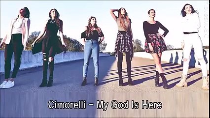 Cimorelli - My God Is Here (Lyrics)