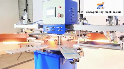 semi automatic tagless t-shirt screen printer