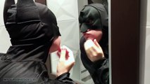 Ванна Время купания Бэтмен Битва в в в в жизнь кино реальная глупый человек-паук