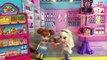 Grocery Shopping! Elsa & Anna kids shop at Barbie's Grocery