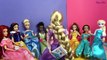 Disney Princess Dolls Playing - Face Painting Fun! Frozen Dolls Videos, Elsa And A