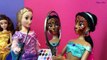 Disney Princess Dolls Playing - Face Painting Fun! Frozen Dolls Videos, Elsa And Ann