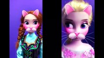Frozen Dolls Elsa And Anna Playing With Snapchat! Elsa And Anna Funny Video Episodes.-SaCz1hlC-9Y