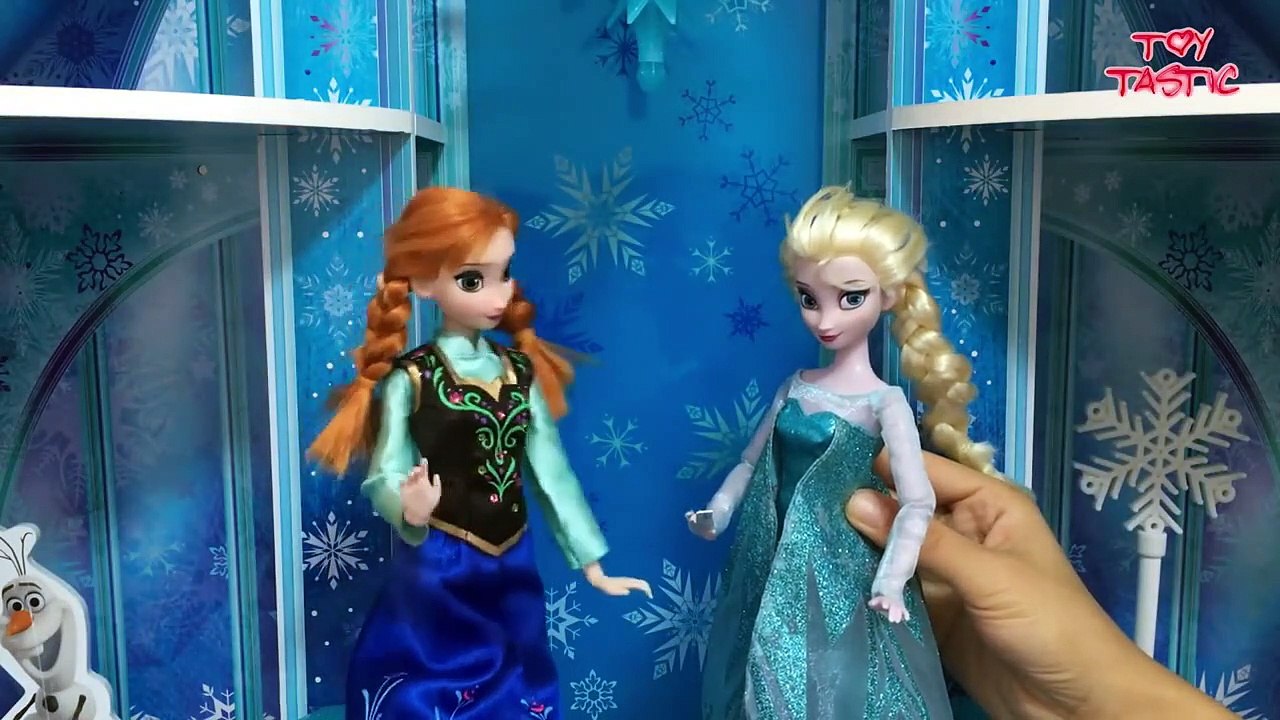 Pregnant Frozen Elsa! Elsa has a baby! Frozen Elsa and Anna Dolls Epis ...