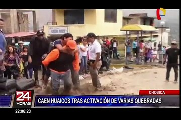 Download Video: Cae nuevo huaico tras activación de quebradas en Chosica