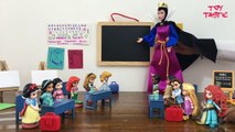 Disney Princesses Go Back to school - Disney Princess Dolls Videos New Mini Movie