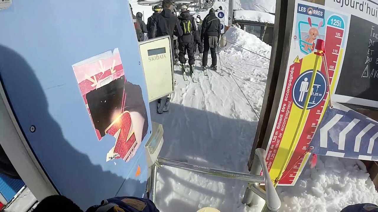 Session Snowscoot Les Orres Mars 2017