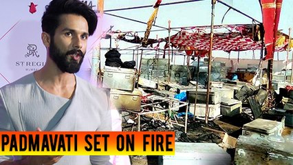 Shahid Kapoor's ANGRY REACTION On Fire And Vandalism On 'Padmavati' Sets