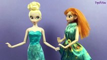 Frozen Elsa and Anna Dolls Makeover! Frozen Hairstyle and Dress Up. Di