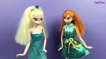 Frozen Elsa and Anna Dolls Makeover! Frozen Hairstyle and Dress Up. Disney Princess