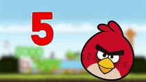 Learn to Count Numbers 1 to 10 with Angry Birds Balloons - Learn Colors With Angry Birds B