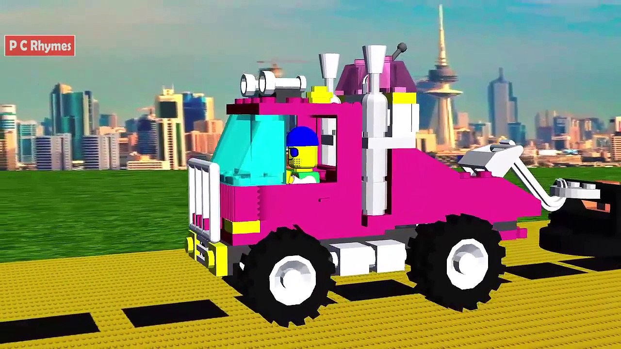 Монстр грузовая машина Дан Младший Цвет Песня питомник рифмы для Дети