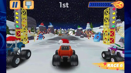 Blaze and the Monster Machines - Racing Game - New Update Christmas New HD