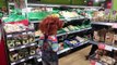 Chucky Attacks Staff In Supermarket Halloween Scare Prank In Real Life Movie HAPPY HALLOWE