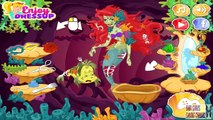Disney Princess Ariel Zombie Curse The Little Mermaid Baby Games HD