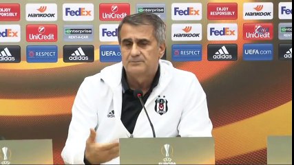 Şenol Güneş: "Güzel Bir Oyun ve İyi Bir Skor Almak İstiyoruz"
