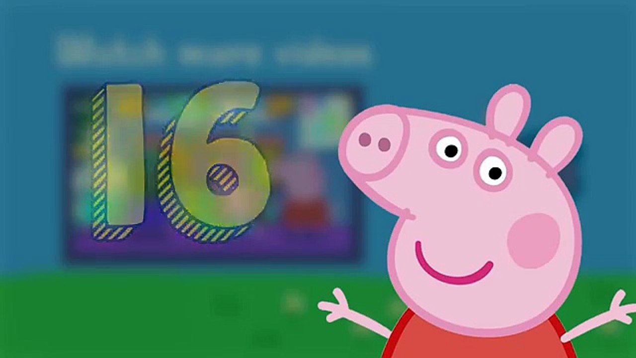 Peppa Pig Aprender A Contar del 1 al 50 para los niños