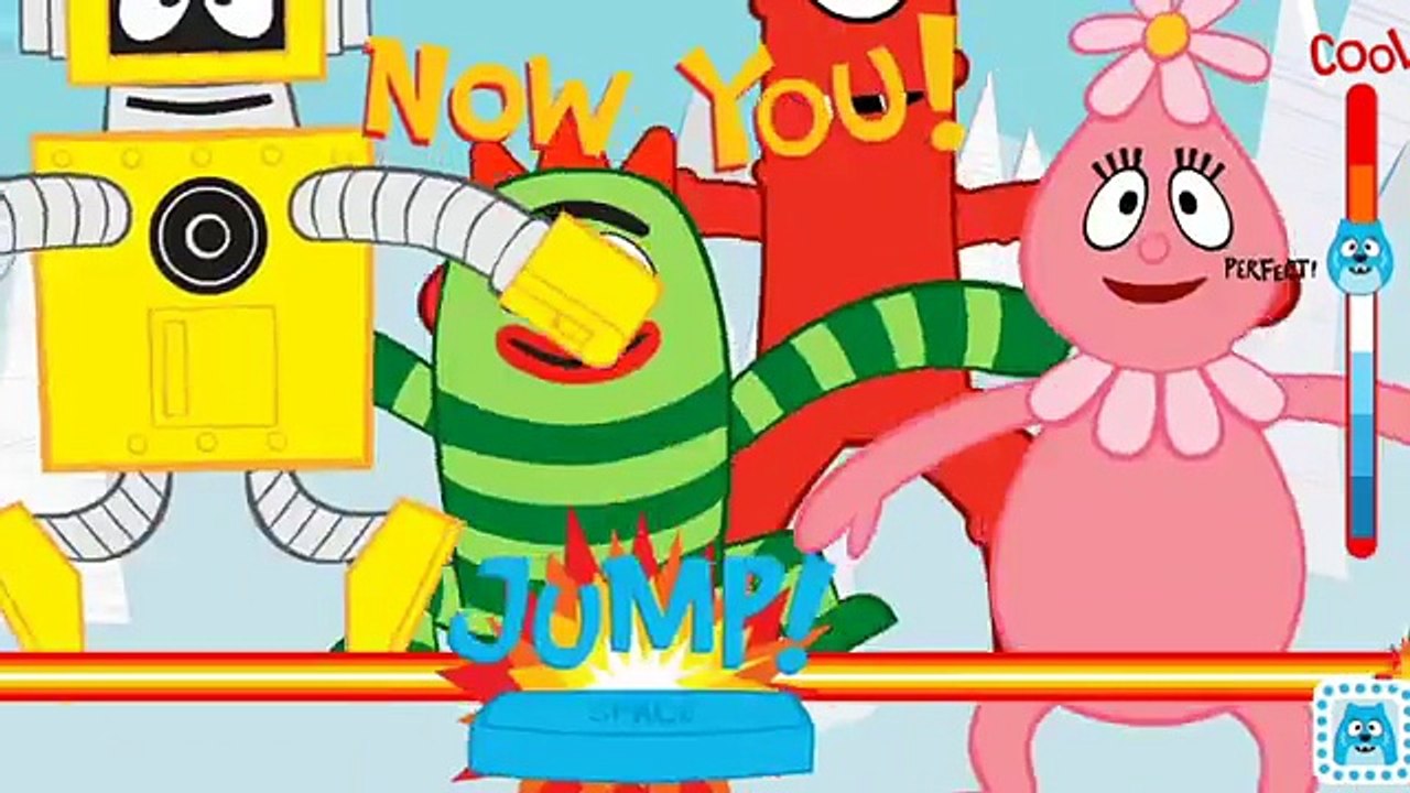 Nick JR Yo Gabba Gabba Party In My Tummy - Cartoon Movie Game for Kids new HD