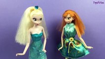 Frozen Elsa and Anna Dolls Makeover! Frozen Hairstyle and Dress Up. Disney Princess Video