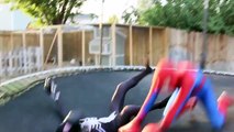 Spiderman vs Black Spiderman - Real Life Superhero Battle | Boxing Fight