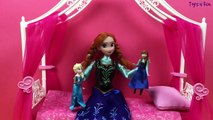 Frozen Elsa And Anna Giant Dolls Play With Anna! Frozen Dolls Playing With Dolls, Mini Mov