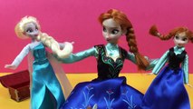 Frozen Dolls Come Alive While Anna Is Not Looking! Frozen