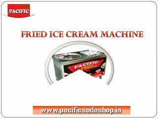 Flat Pan Ice Cream Machine | Manufacturer | Suppliers