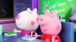 Peppa Pig Toys in English  Peppa Pig cuts Madame Gazelle Clothes _ Toys Video