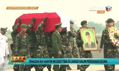 Prosesi Penyerahan Jenazah Hasyim Muzadi ke Pemerintah