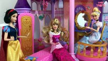 Disney Princesses get pranked by the Evil Queen! Elsa Anna   Dream Castle Full Dolls Movie!-I_jO4TCJ